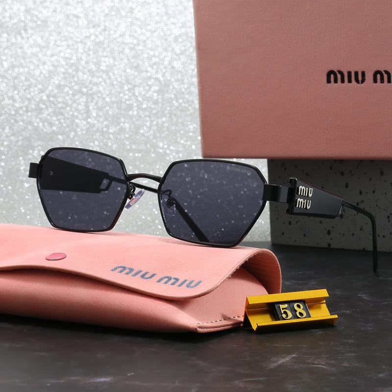 Óculos de Sol Feminino Retro Vintage Miu