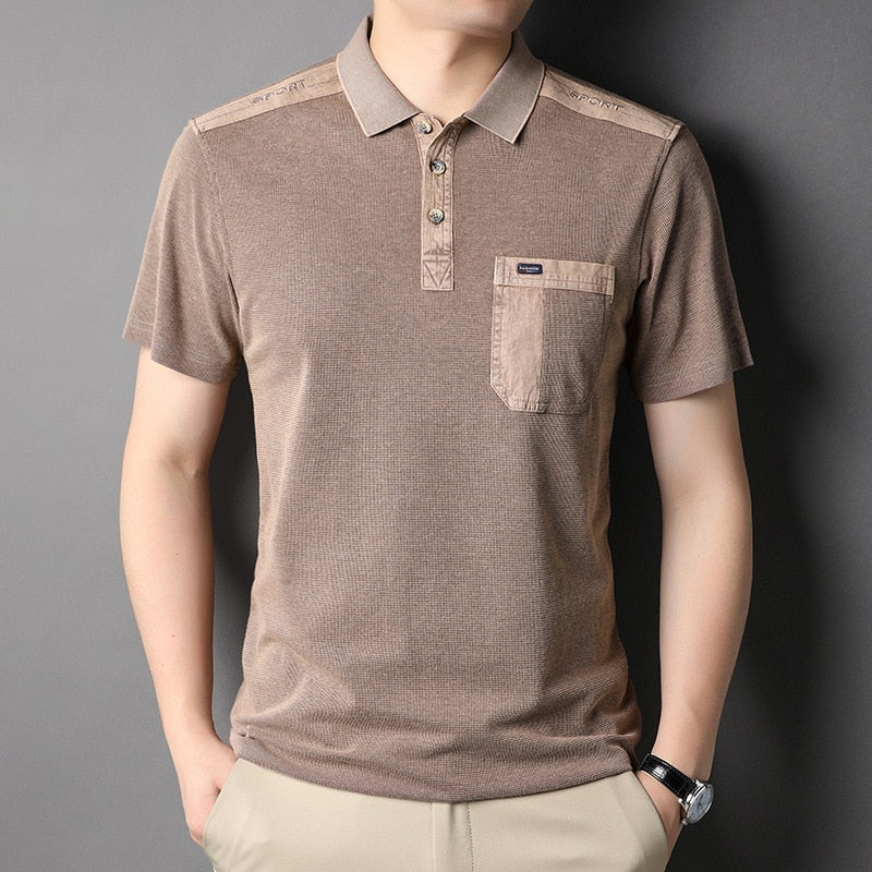 Camisa Polo Masculina Luxury Brand