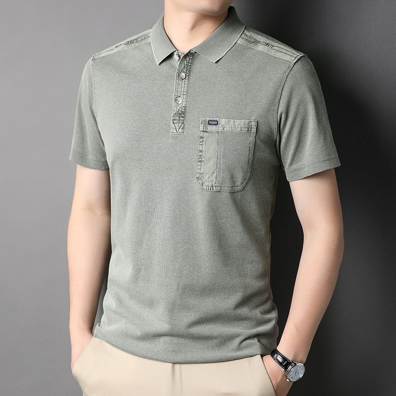 Camisa Polo Masculina Luxury Brand