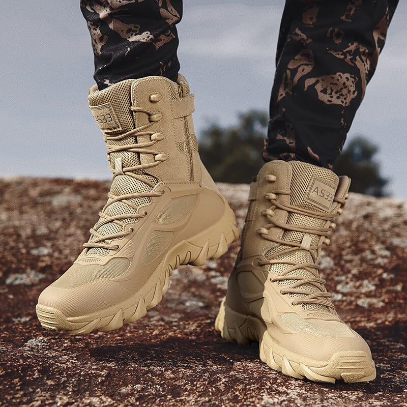 Bota Masculina Militar Cano Alto