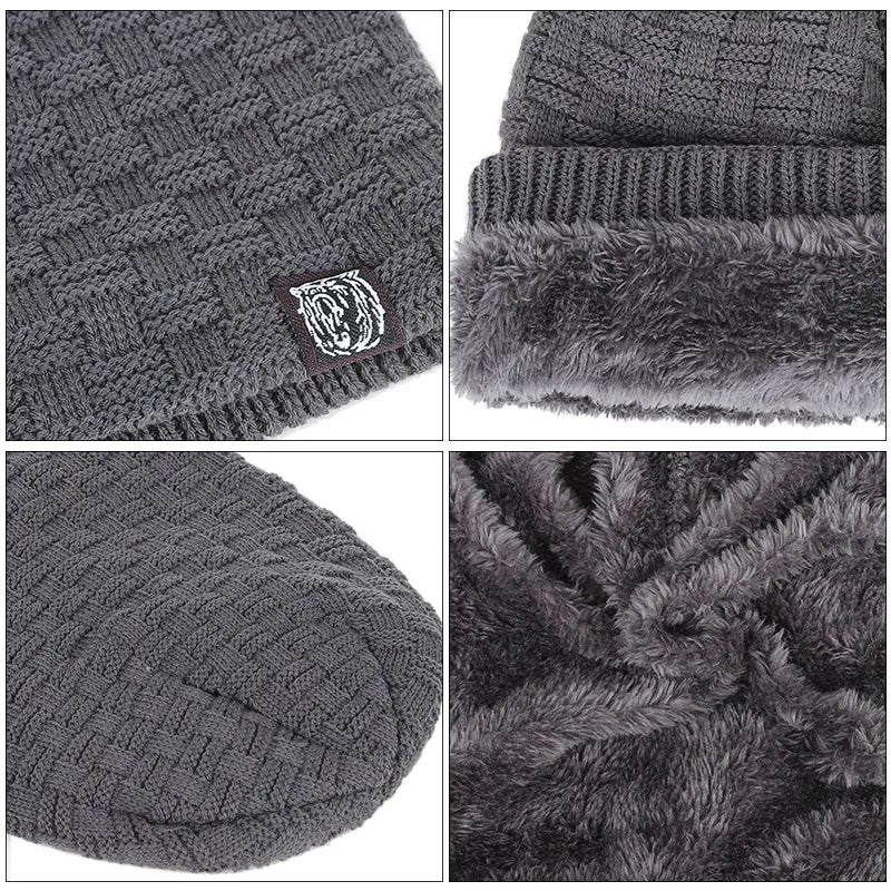 Gorro Masculino Heated Tricotado